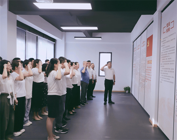 市古鎮(zhèn)投資公司黨委開展“黨建引領(lǐng)新征程，古鎮(zhèn)同心再出發(fā)”活動