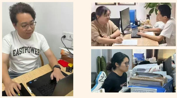 國慶我在崗——市古鎮(zhèn)投資公司員工堅(jiān)守一線